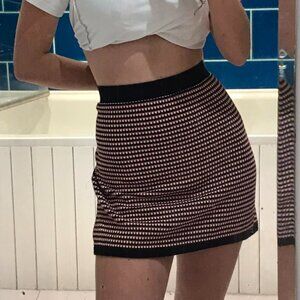 Zara Knit Mini Skirt